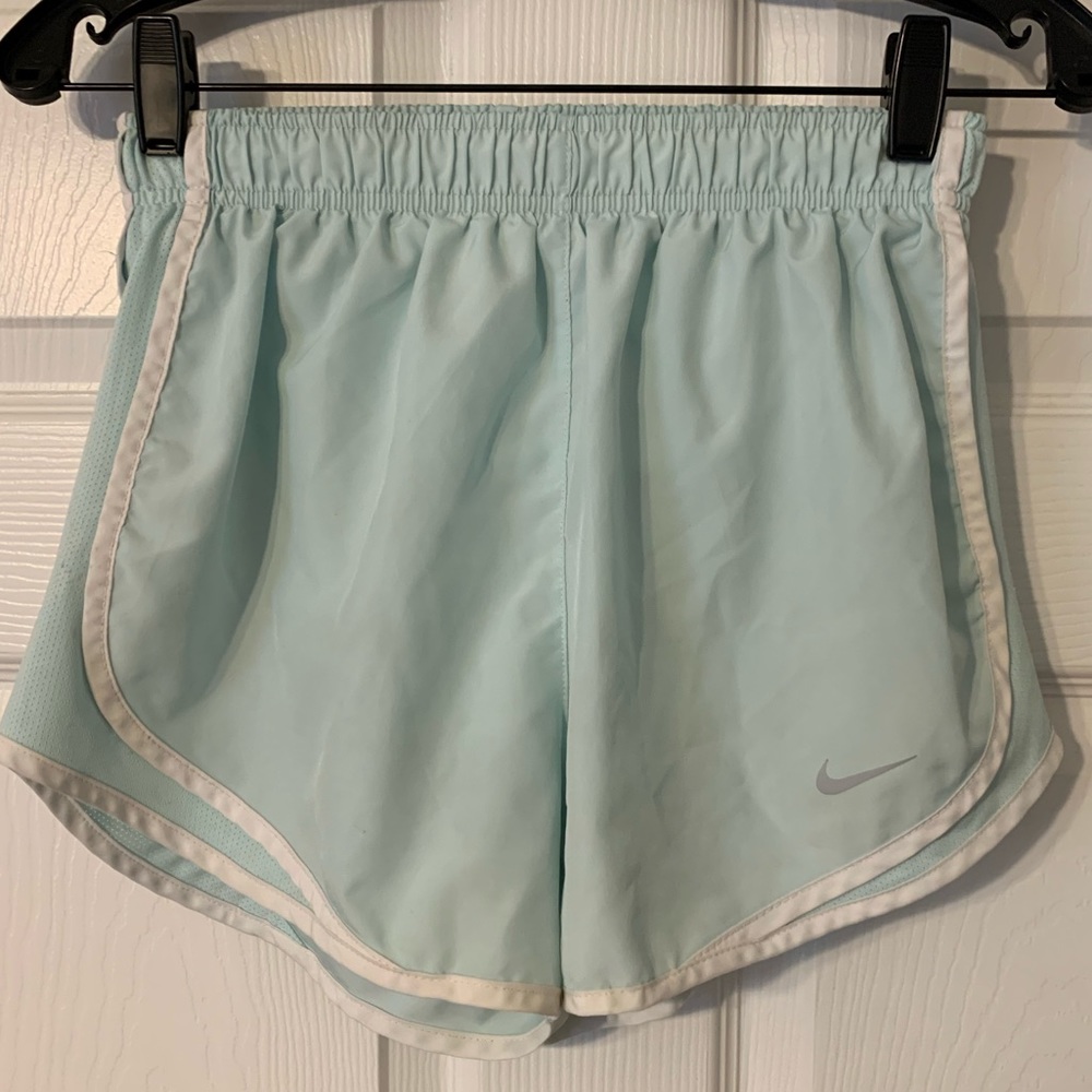 Nike blue biker shorts